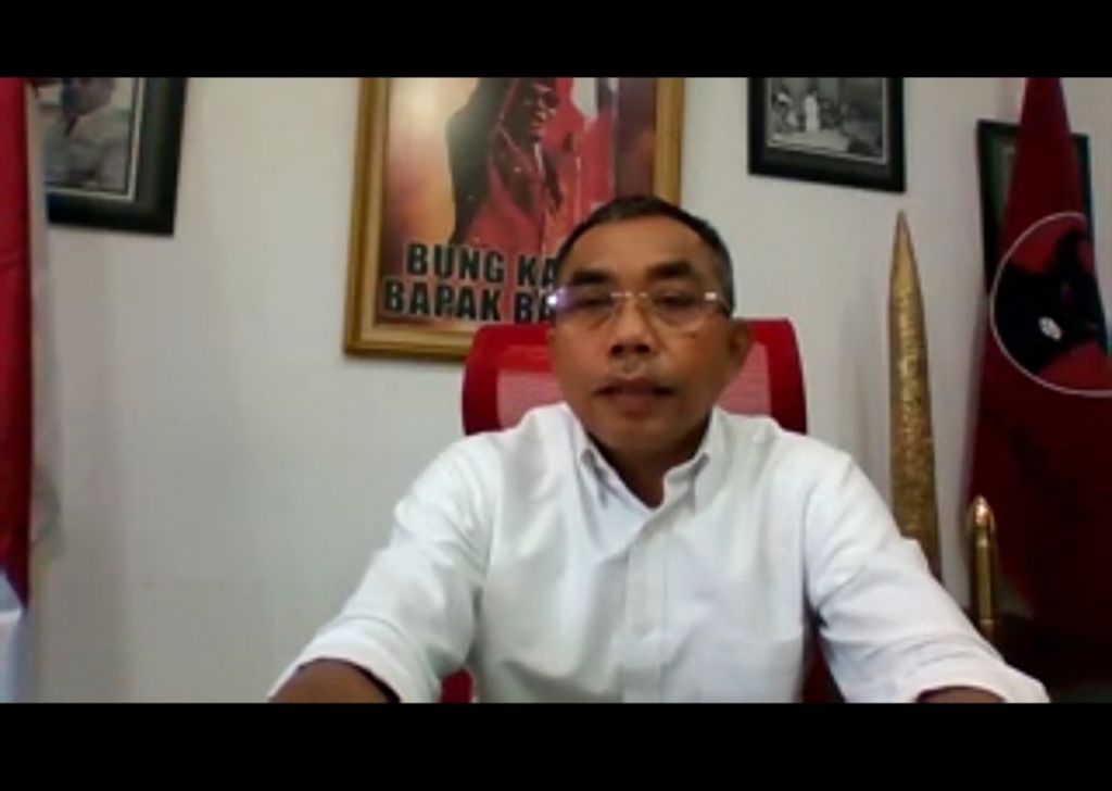 Ketua Fraksi Partai Demokrasi Indoensia Perjuangan Gembong Warsono