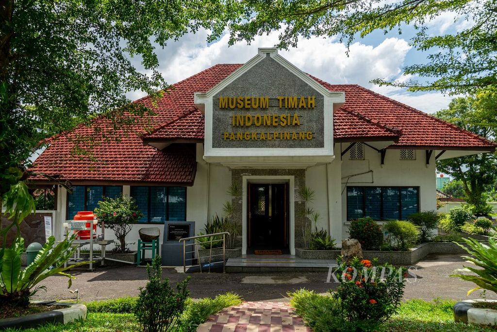 Suasana Museum Timah di Kota Pangkal Pinang, Bangka Belitung, Selasa (6/4/2021).