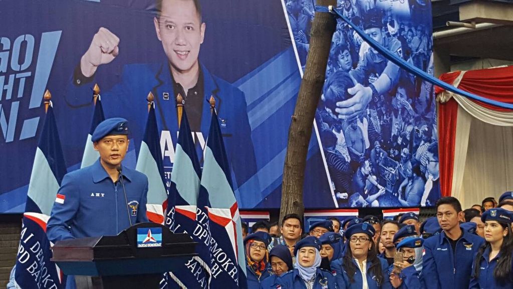 Ketua Kogasma Partai Demokrat Agus Harimurti Yudhoyono