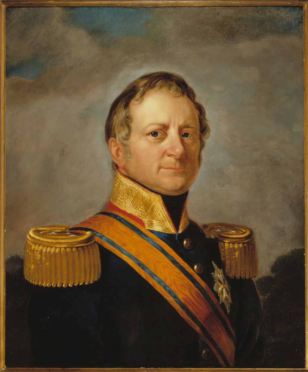 Potret diri Jenderal Baron Merkus de Kock yang merupakan panglima Belanda yang menangkap Pangeran Diponegoro dan mengakhiri Perang Jawa (1825-1830). 