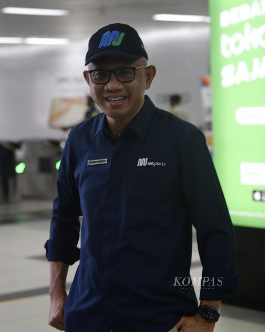 Direktur Utama PT MRT Jakarta William Sabandar