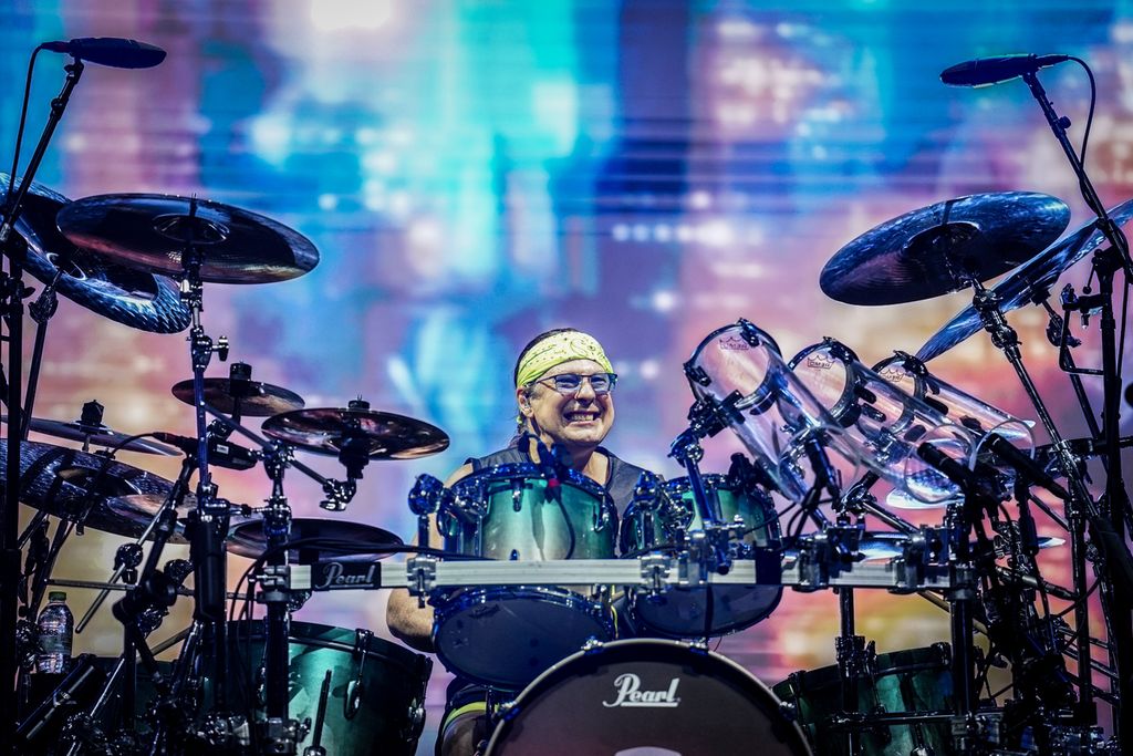 Mike Mangini, pemain drum Dream Theater.