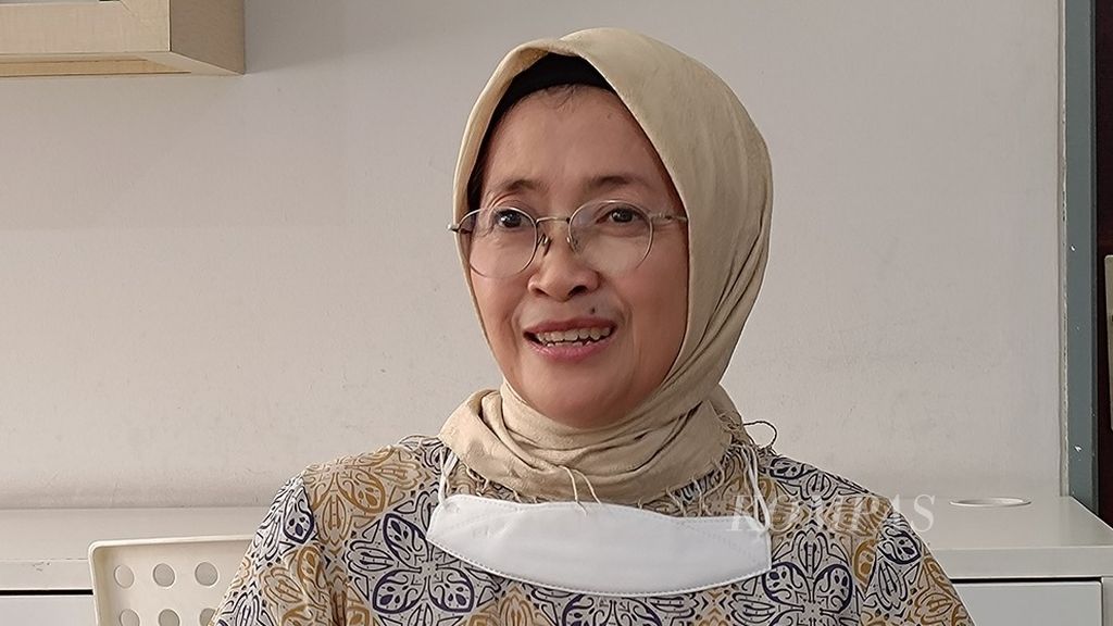 Ketua Umum Yayasan Sayap Ibu Jakarta Tjondrowati Subiyanto 