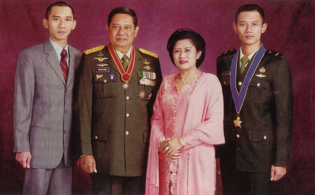  Foto keluarga Susilo Bambang Yudhoyono 