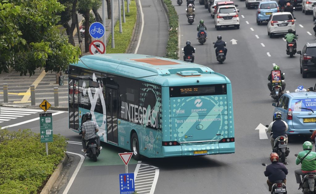 Bus Listrik Transjakarta 