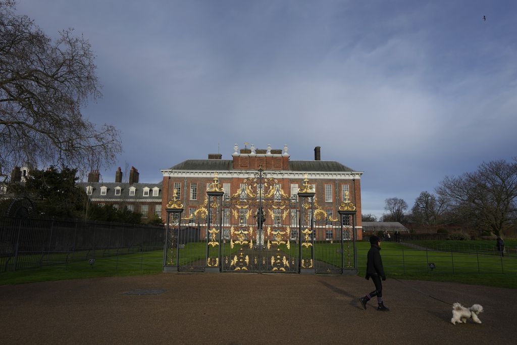 Istana Kensington di London, Inggris, 6 Januari 2023. 