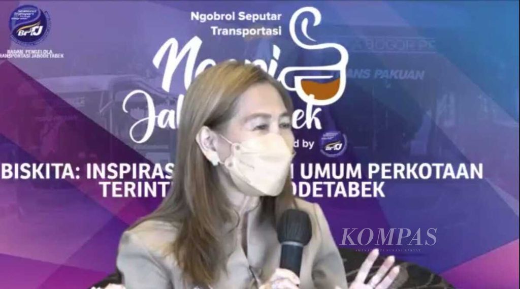 Direktur PT Kodjari-Operator dan Investor BISKITA Trans Pakuan Dewi Jani Tjandra