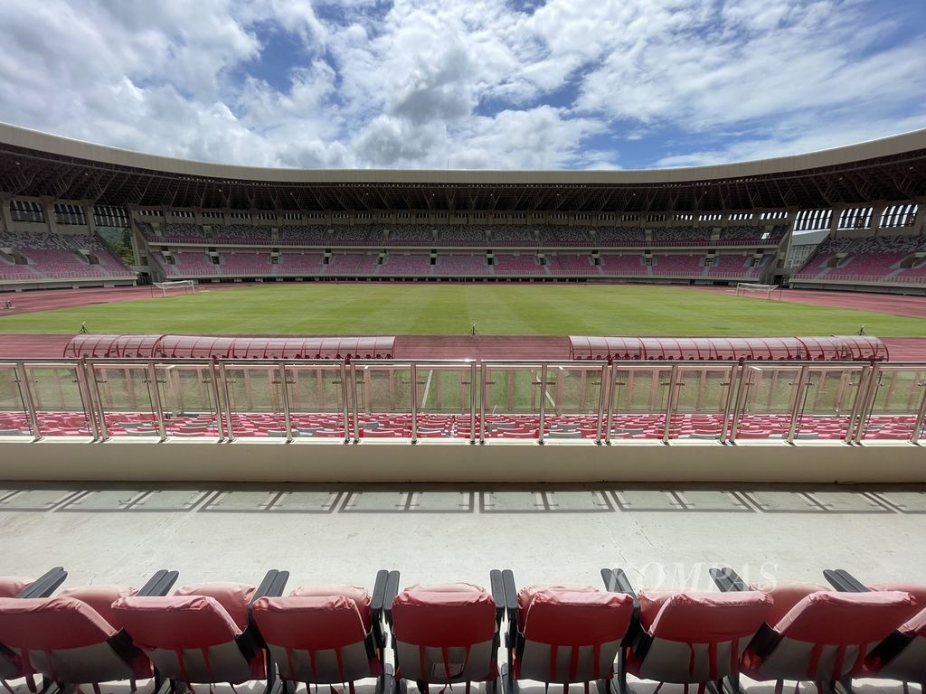 Stadion Utama Papua Bangkit menjadi salah satu pilihan dalam penyelenggaraan AFF U-16 pada Juni 2024.