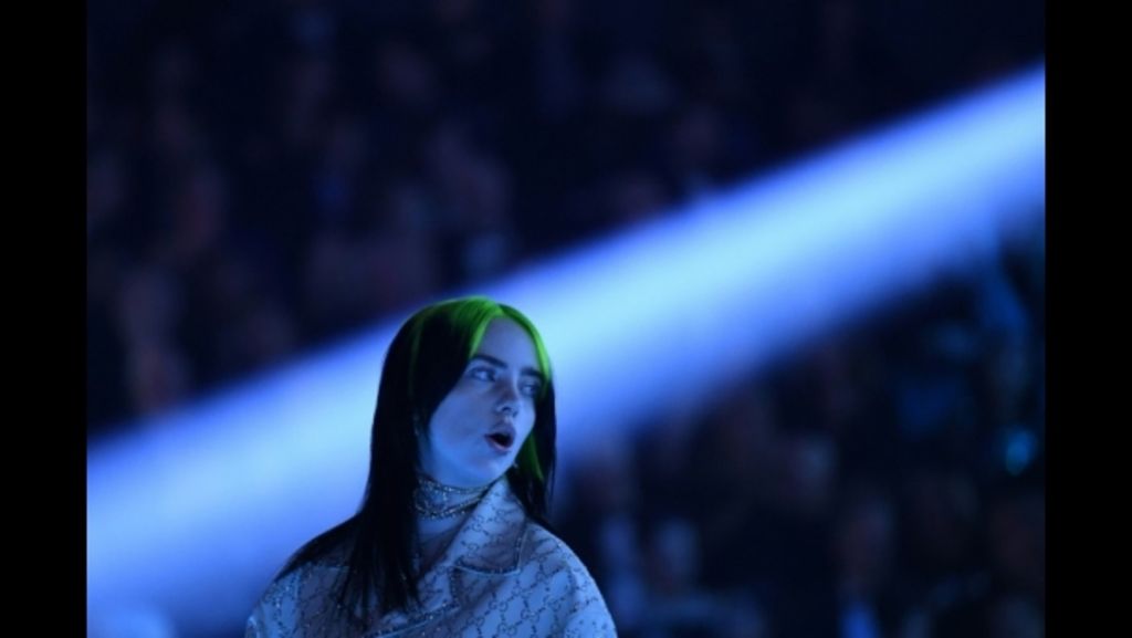 Billie Eilish di ajang Grammy Awards 2020, Minggu (26/1/2020), waktu Amerika Serikat.