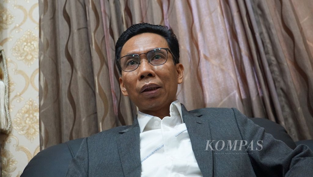 Rektor UIN RM Said Surakarta Mudofir, Selasa (8/8/2023).
