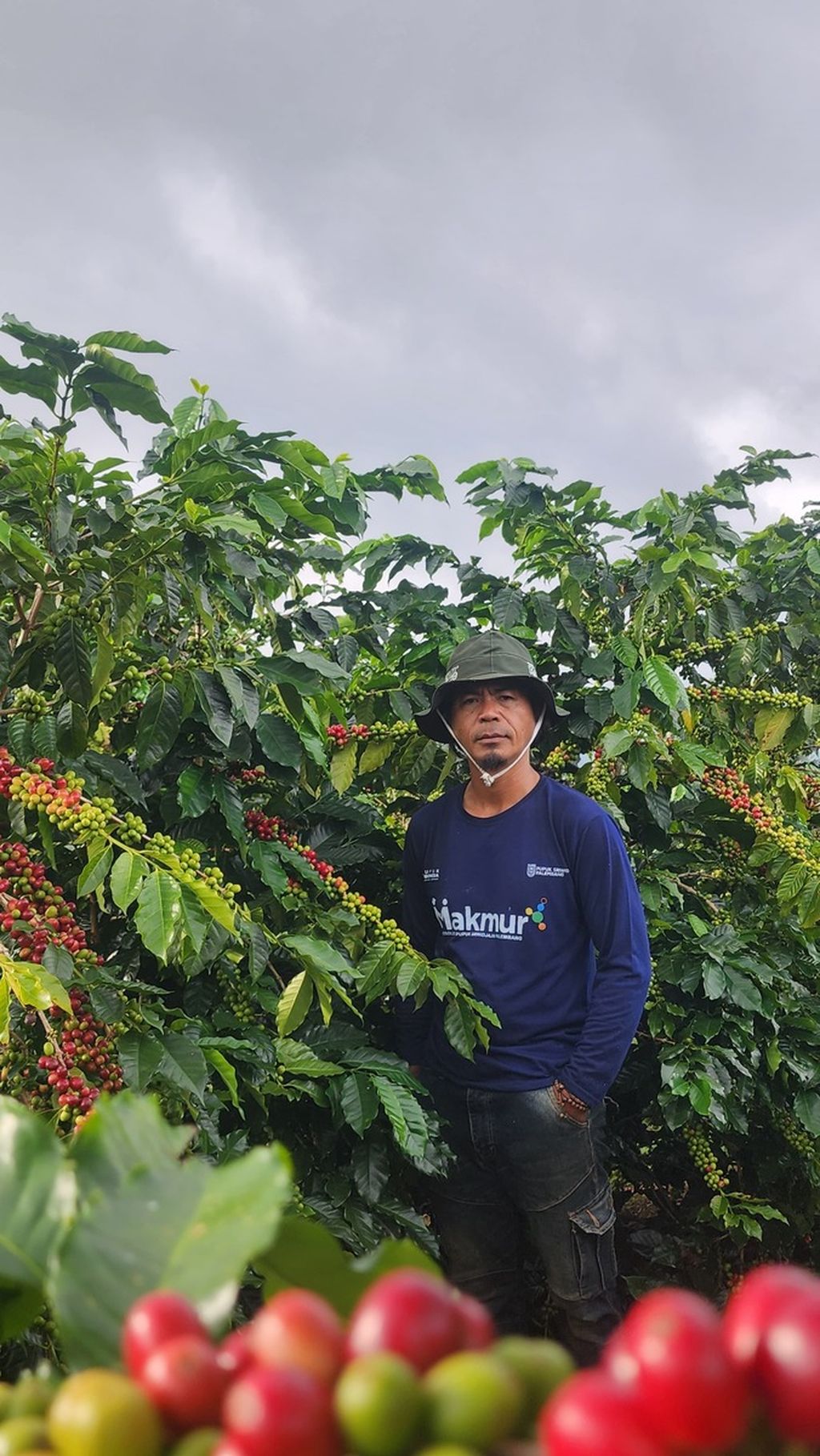 Supriyono (48), di Kelurahan Sekincau, Kecamatan Sekincau, Lampung Barat. 