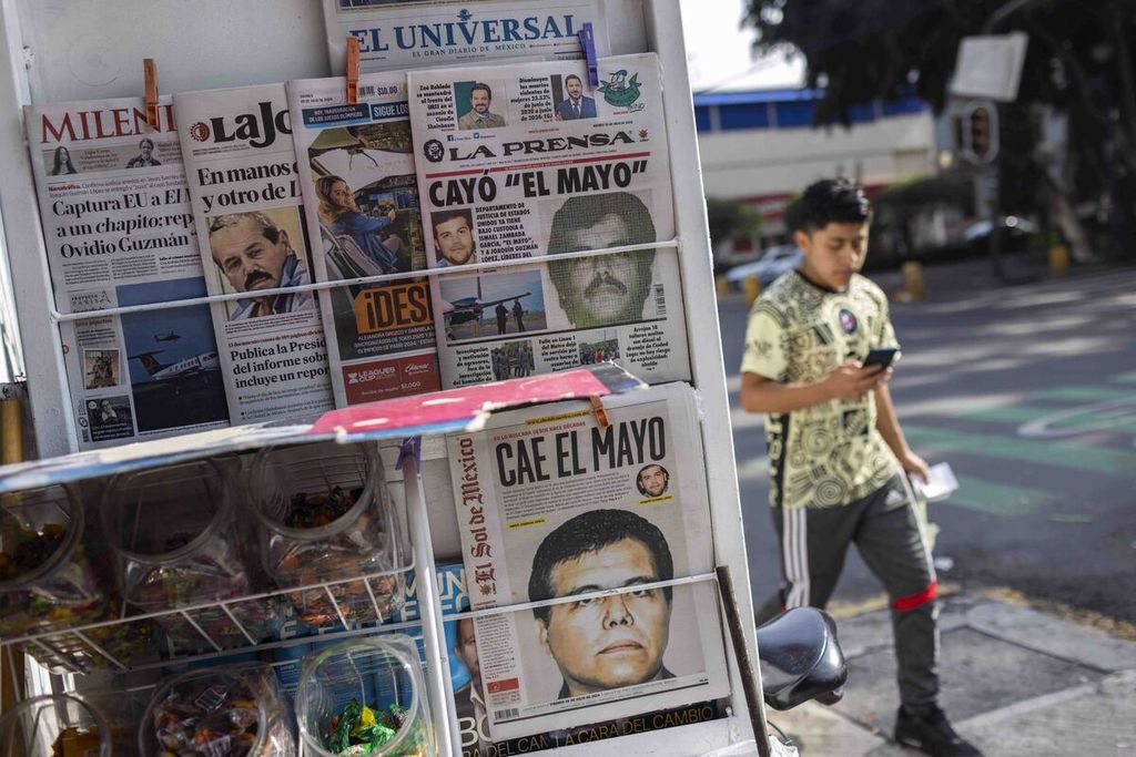 Sejumlah media di Meksiko edisi Jumat (26/7/2024) memberitakan penangkapan gembong narkotika dan pendiri Kartel Sinaloa, Ismael Zambada alias El Mayo. 