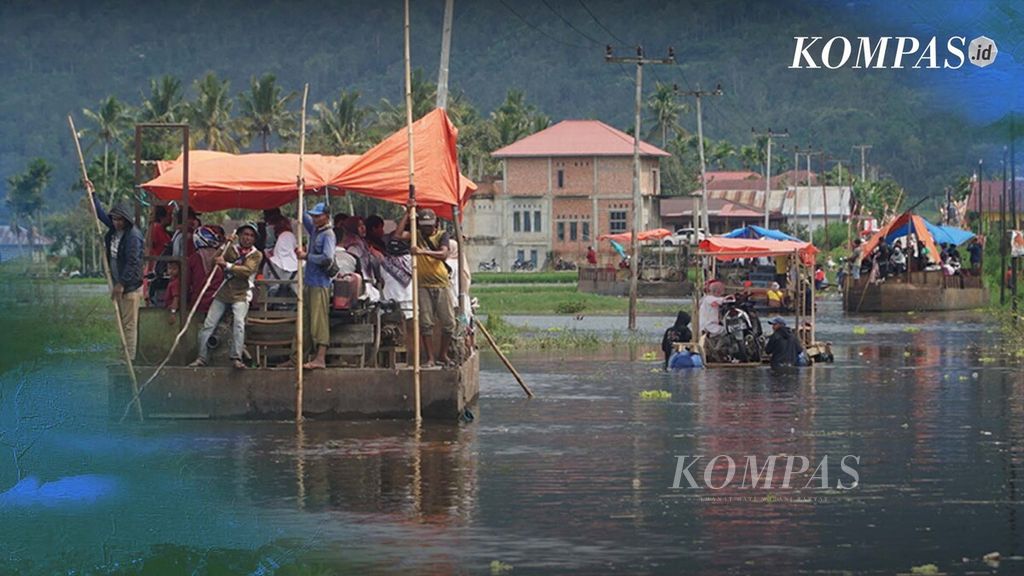 Dua Pekan Lebih, Banjir Masih Menggenangi Permukiman di Kerinci, Jambi