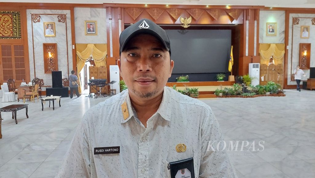 Kepala Dinas Kelautan dan Perikanan Provinsi Kalimantan Selatan Rusdi Hartono di Banjarmasin, Rabu (3/11/2021).