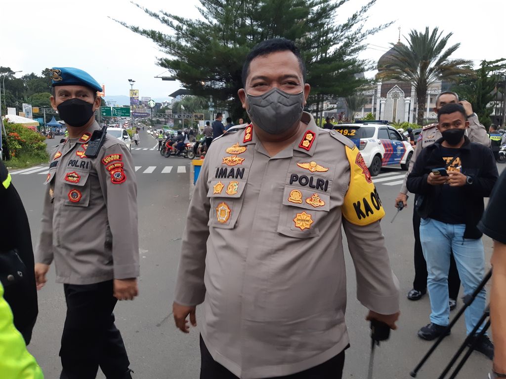Kepala Kepolisian Resor Bogor Ajun Komisaris Besar Iman Imanuddin.