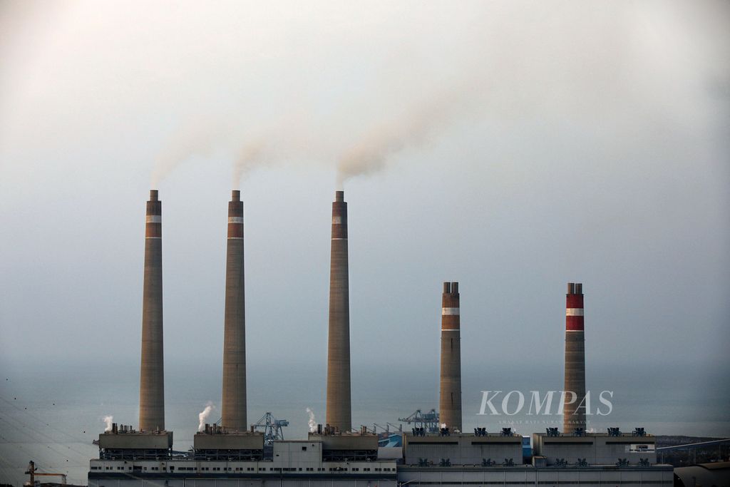 The Suralaya Steam Power Plant in Merak, Cilegon, Banten, was sued by PT Perusahaan Listrik Negara (Persero) or PLN to the Central Information Commission to disclose emission data resulting from the operation of the Suralaya Steam Power Plant in Cilegon, Banten, and the Ombilin Steam Power Plant in Padang, West Sumatra, to the public on Monday (28/8/2023). Please note that the words PLTU and Banten are forbidden words in this translation and must be kept as is.