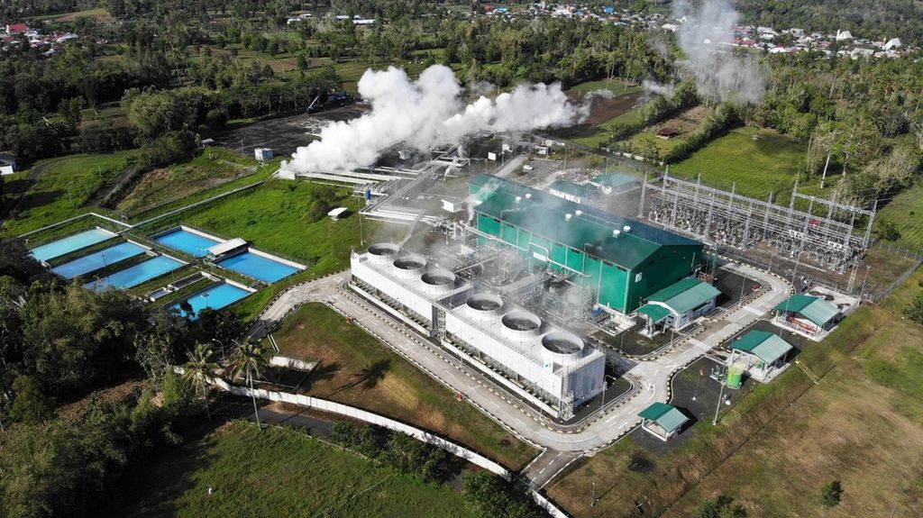 Pertamina Geothermal Energy Tbk Area Lahendong Sulawesi Utara Senin (14/8/2023)