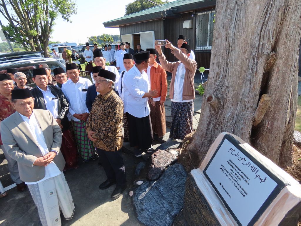 Peresmian Pesantren At-Taqwa di Koga, Jepang, pada Jumat (3/5/2024).