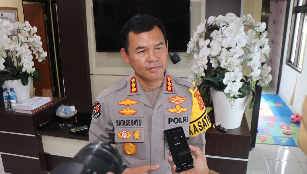 Kepala Bidang Humas Polda Bali Komisaris Besar Stefanus Satake Bayu Setianto