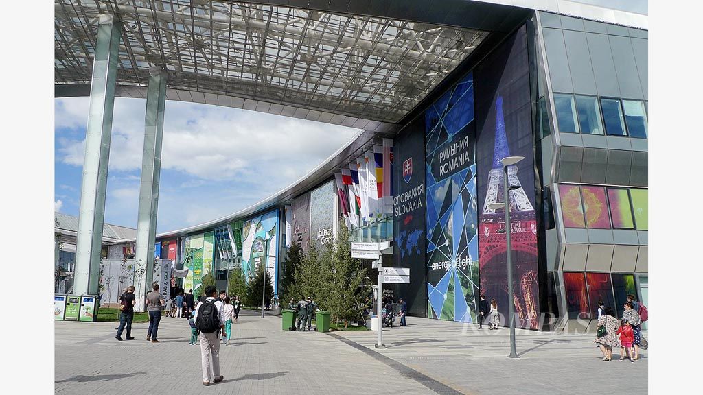 EXPO-2017   mulai dibuka pada Sabtu (10/6), di Astana, Kazakhstan. Pameran ini berlangsung selama tiga bulan sampai 10 September mendatang.h).