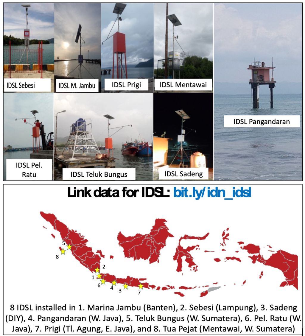 Distribusi lokasi pemasangan PUMMA di Indonesia. Sumber: Semeidi Husrin, 2022