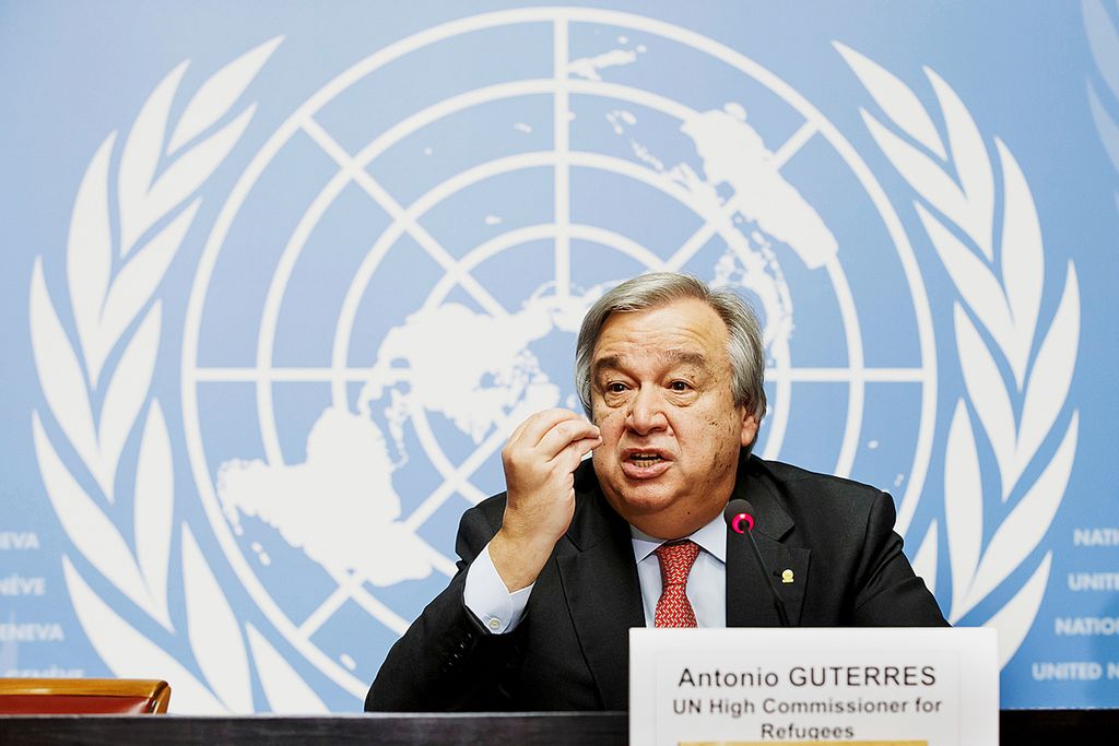 UN Secretary-General  Antonio Guterres