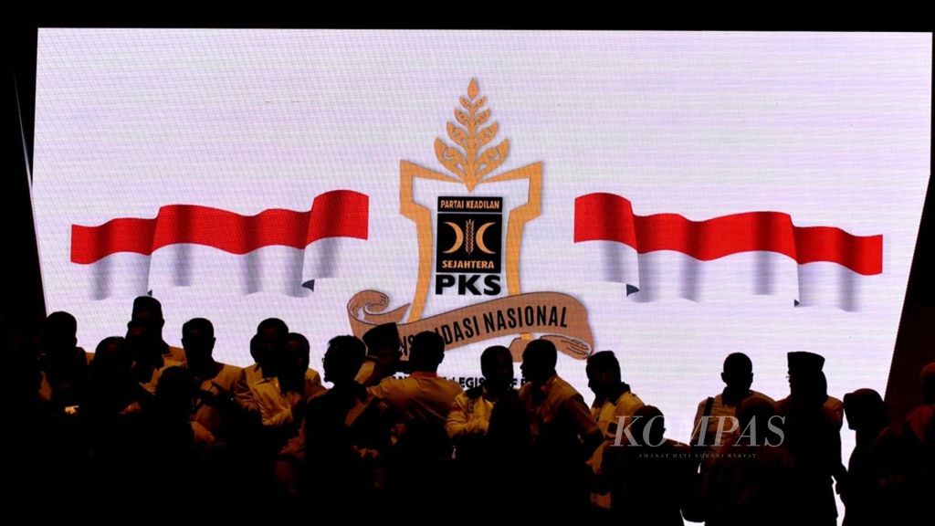 Partai Keadilan Sejahtera saat menggelar Konsolidasi Nasional Anggota Legislatif PKS di Jakarta, Rabu (30/1/2019). 