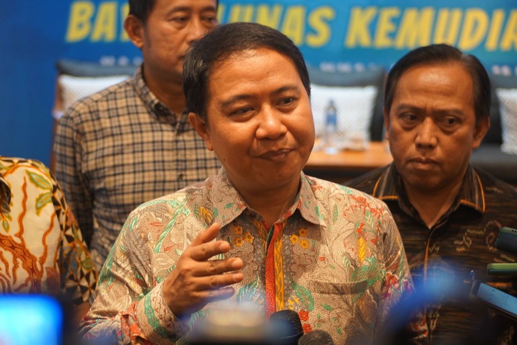 Direktur Jenderal Penyelenggaraan Haji dan Umrah Kementerian Agama Hilman Latief