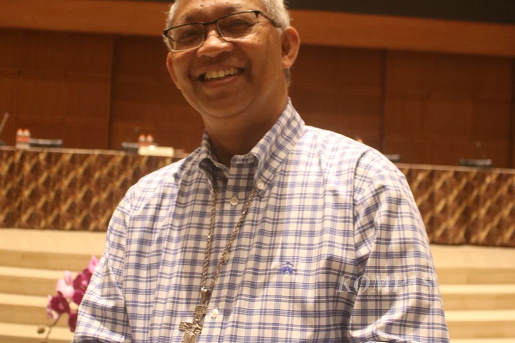 Sekretaris Jenderal KWI periode 2022-2025 Uskup Bogor Mgr Paskalis Bruno Syukur OFM 