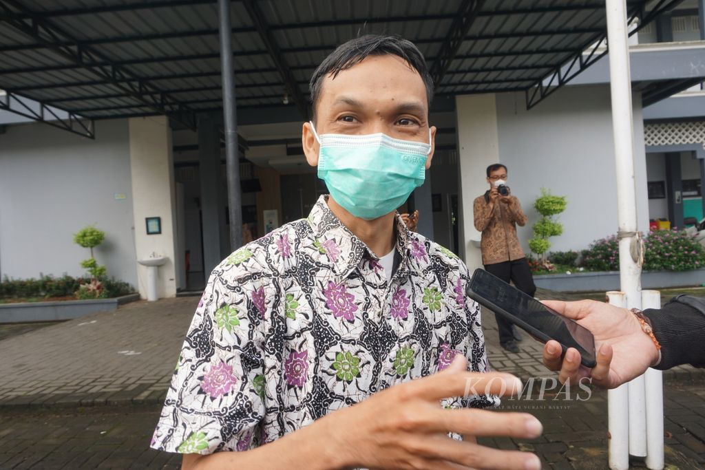 Kepala SMA IT Al Irsyad Purwokerto Faizal Munif di Purwokerto, Kabupaten Banyumas, Jawa Tengah, Jumat (28/1/2022). 