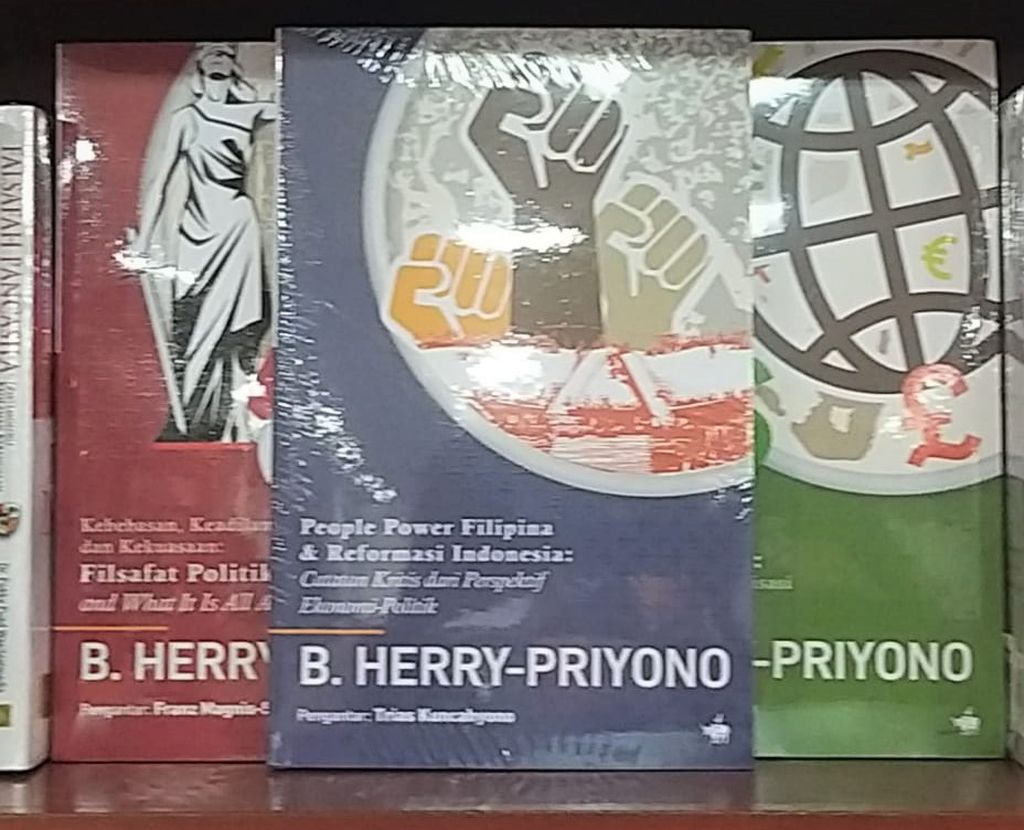 Sampul buku kumpulan tulisan B Herry Priyono (Penerbit Buku Kompas, 2022)