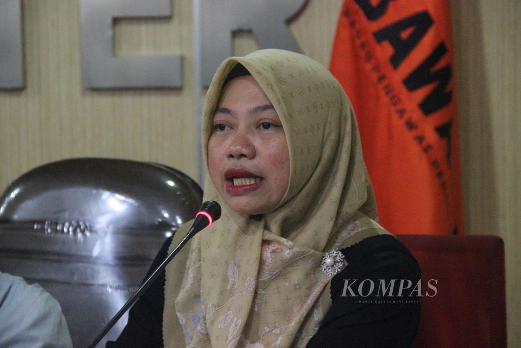 Pengajar hukum pemilu di Universitas Indonesia, Titi Anggraini, Senin (13/11/2023).