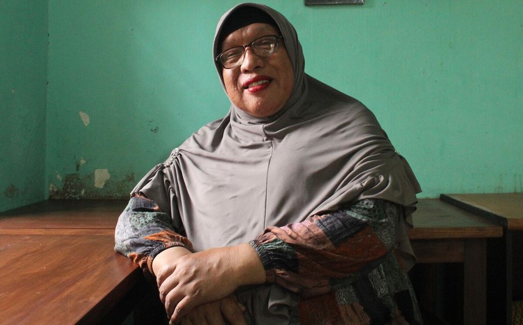 Pendiri dan Direktur Yayasan Kebaya (Keluarga Besar Waria Yogyakarta) saat ditemui di Rumah Singgah Kebaya, DI Yogyakarta, Kamis (21/7/2022).
