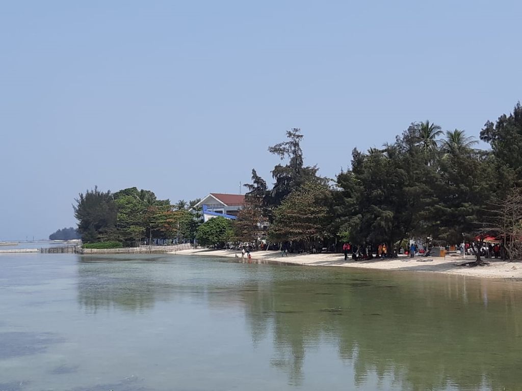 Suasana di Pulau Tidung, Kepulauan Seribu, Minggu (22/9/2019).