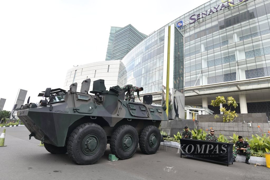Ilustrasi kendaraan taktis TNI