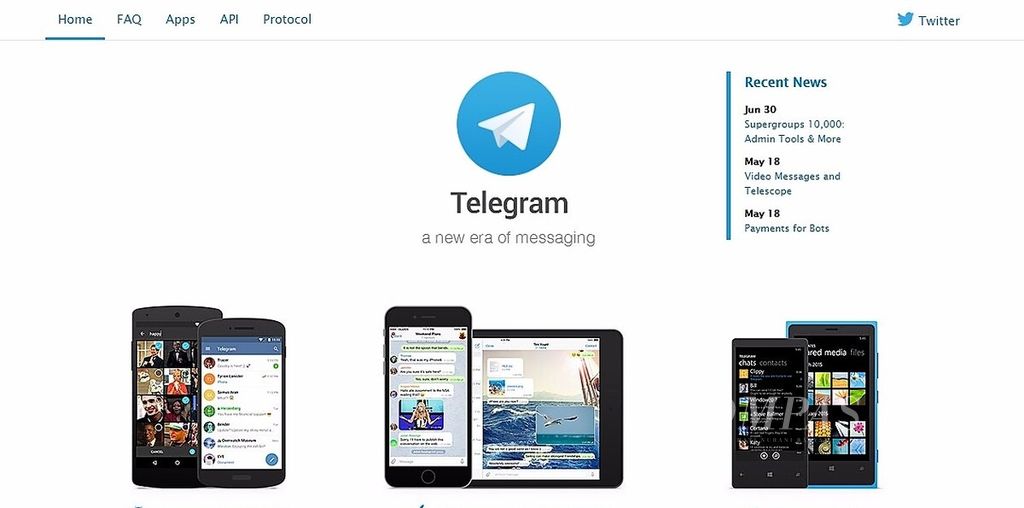 Aplikasi Telegram