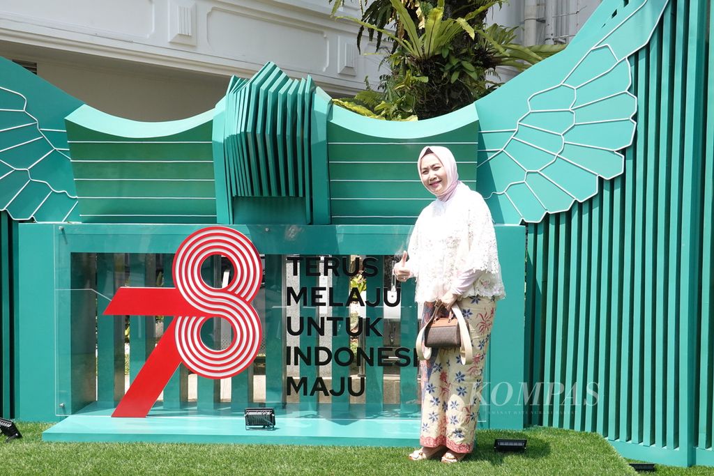 Kepala Badan Meteorologi, Klimatologi, dan Geofisika (BMKG) Dwikorita Karnawati seusai Sidang Kabinet Paripurna tentang Nota Keuangan dan Rancangan Anggaran Pendapatan dan Belanja Negara (RAPBN) 2024 di Istana Negara, Jakarta, Rabu (9/8/2023)