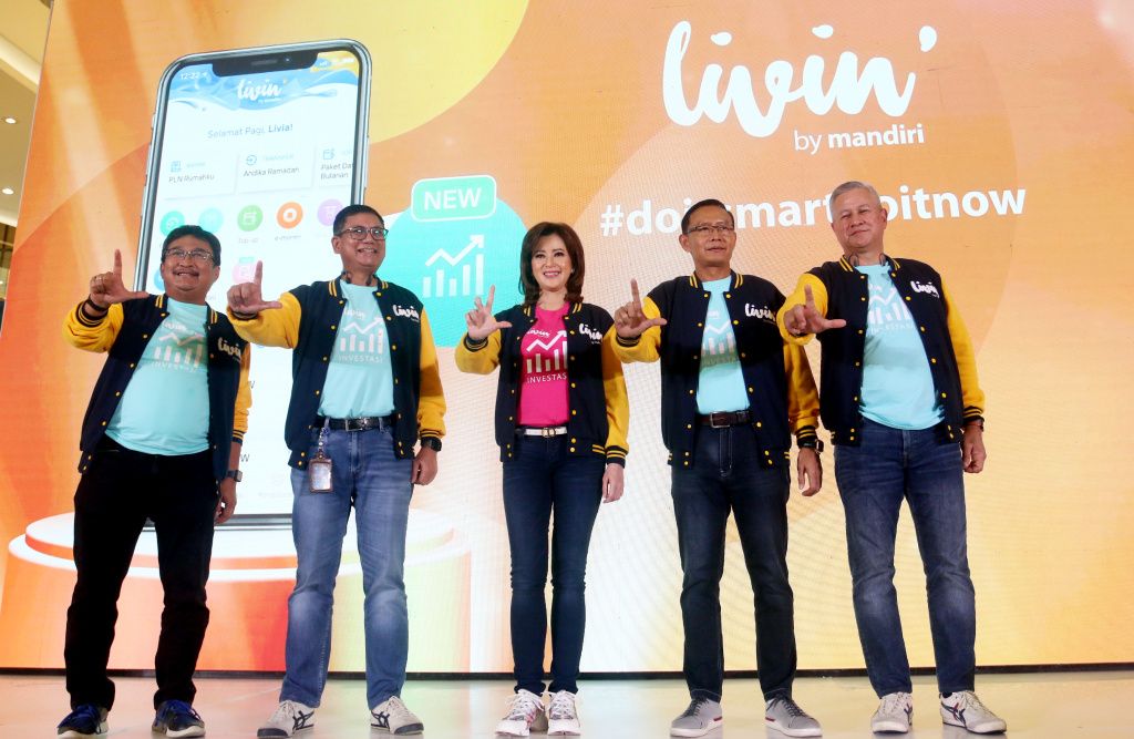 Peluncuran fitur investasi aplikasi Livin' di Jakarta, Senin (23/5/2022).