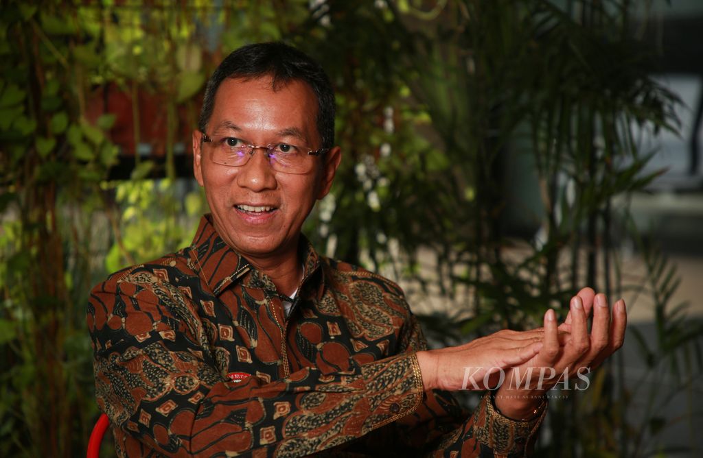 Heru Budi Hartono, Pejabat Gubernur DKI Jakarta 
