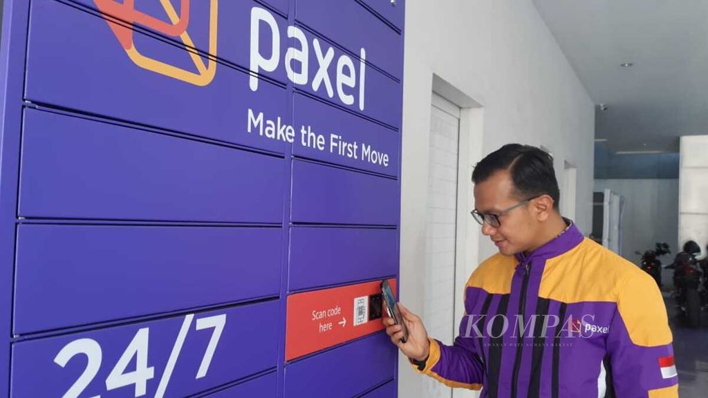 Paxel menyediakan beberapa loker di Jakarta untuk memudahkan pelanggan menaruh barang yang akan diambil mitra kurir Paxel.