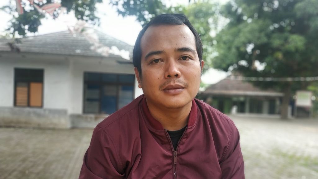 Teja Kusuma (35), kader PDI-P yang mencalonkan diri menjadi anggota DPRD Kota Tangerang di Pemilu 2024 saat ditemui di kawasan Kota Tangerang, Banten, Kamis (6/10/2022).