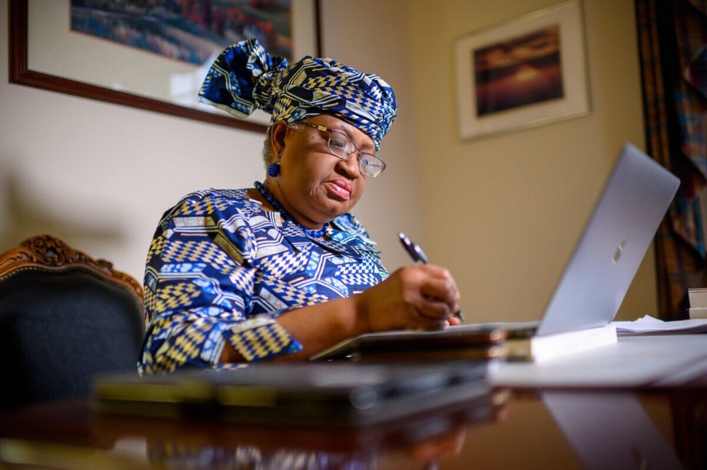 Direktur Jenderal Organisasi Perdagangan Dunia (WTO) Ngozi Okonjo-Iweala.