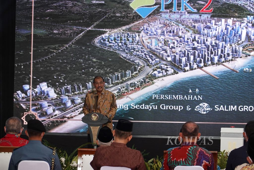 Direktur Utama Agung Sedayu Group Nono Sampono, Selasa (23/8/2022).