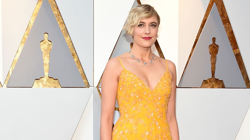 American director Greta Gerwig arrives at the 90th Annual Academy Awards on March 4, 2018 in Hollywood, California.