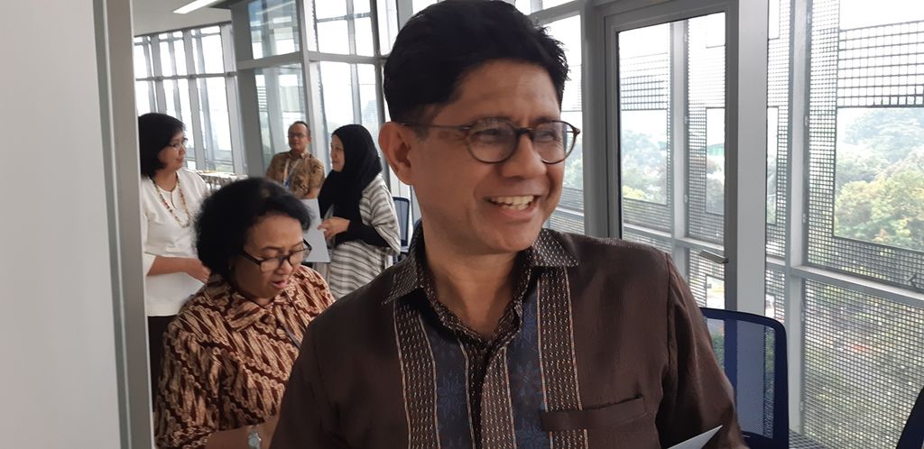 Laode M Syarif, KPK member, on August 26 2019 in Jakarta.