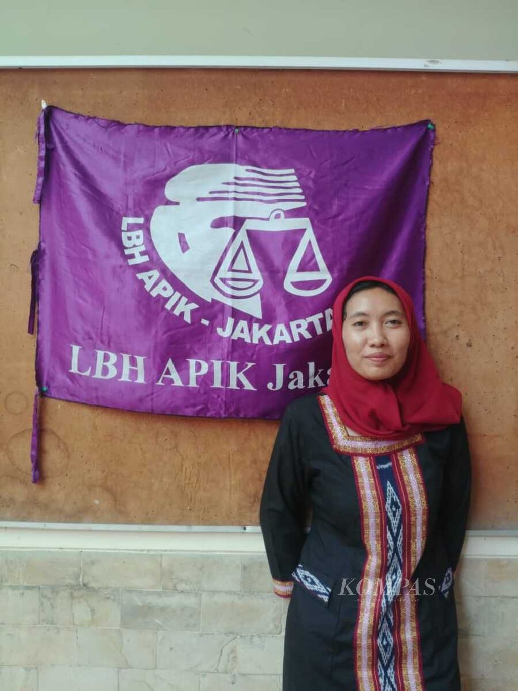 Direktur LBH APIK Siti Mazuma ketika ditemui di kantornya di Jakarta Timur, Sabtu (13/7/2019).