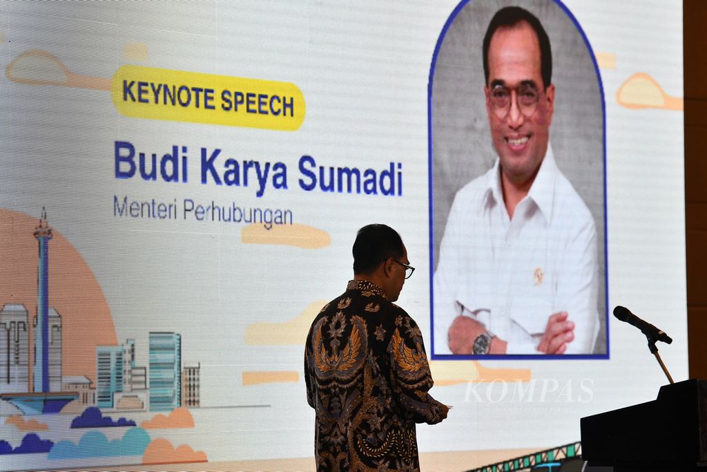 Menteri Perhubungan Budi Karya Sumadi 