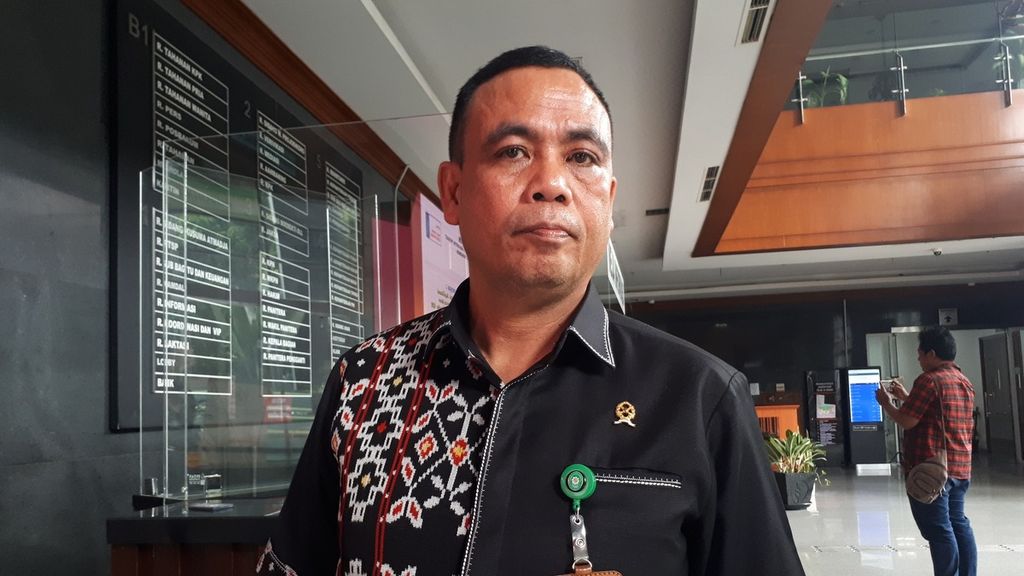 Zulkifli Atjo di Pengadilan Negeri Jakarta Pusat, Kemayoran, Jakarta Pusat, Rabu (3/3/2023).