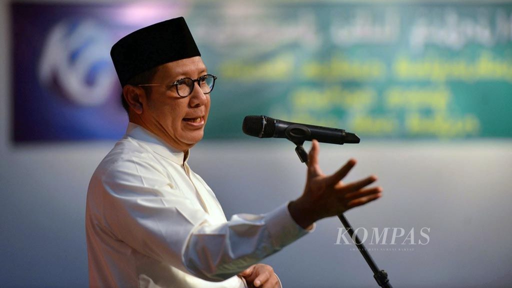 Mantan Menteri Agama Lukman Hakim Saifuddin