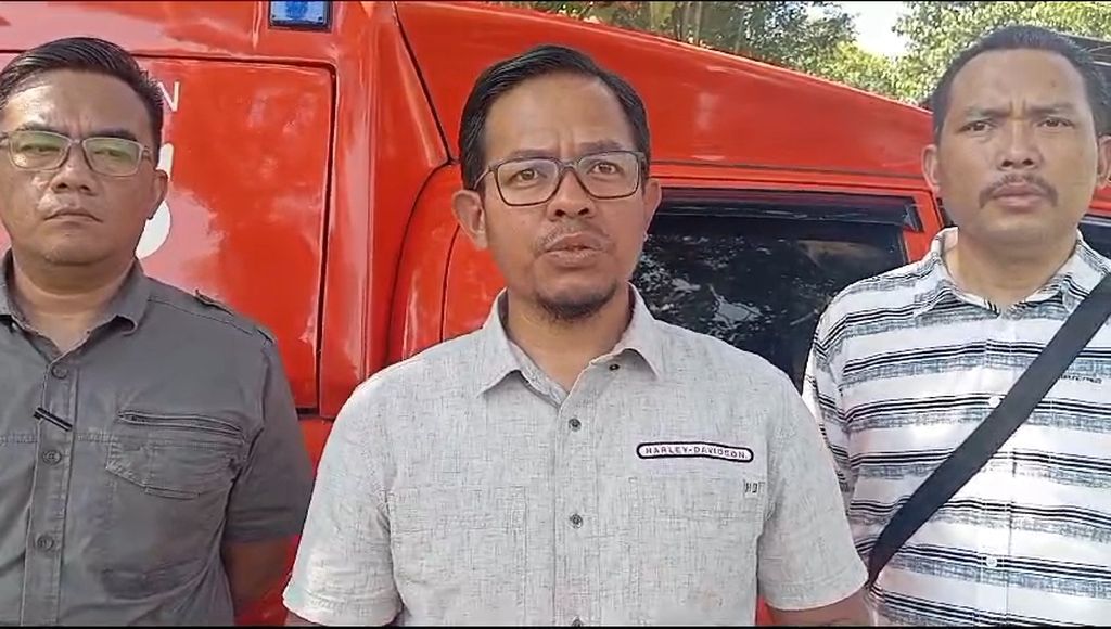 Kepala Satuan Reserse Kriminal Polrestabes Bandung Ajun Komisaris Besar Abdul Rahman saat diwawancarai di Kota Bandung, Jawa Barat, pada Kamis (16/5/2024).